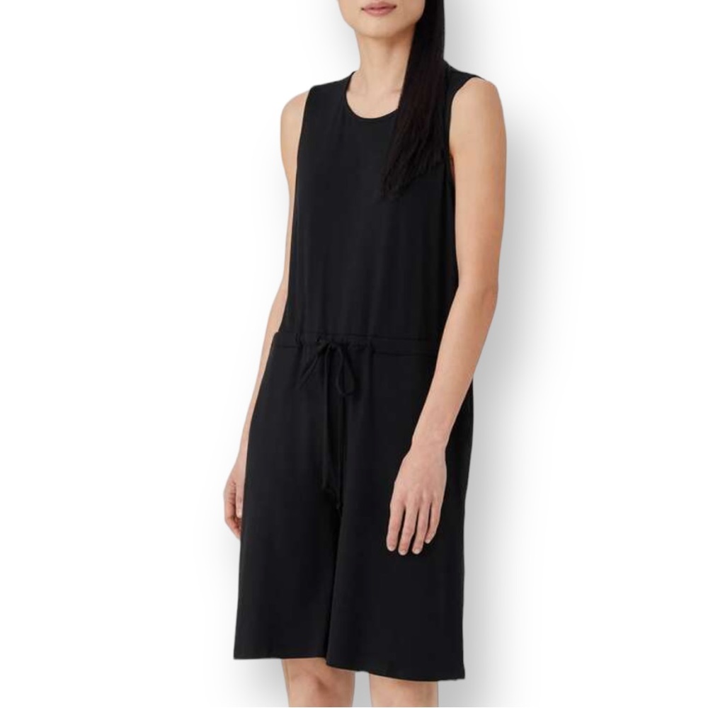 Eileen Fisher Fine Jersey Short Jumpsuit